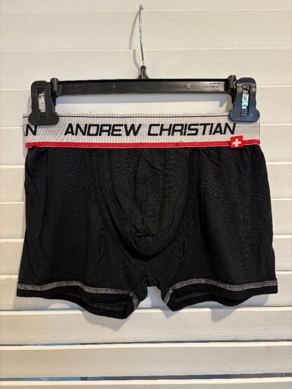 Andrew Christian Longer Trunk - Black (Read Description)